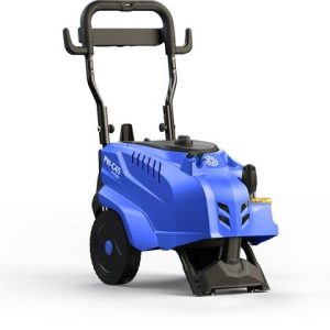 מכונת שטיפה בלחץ חד פאזית צבע כחול עם ידית וגלגלים דגם VANGUARD C45