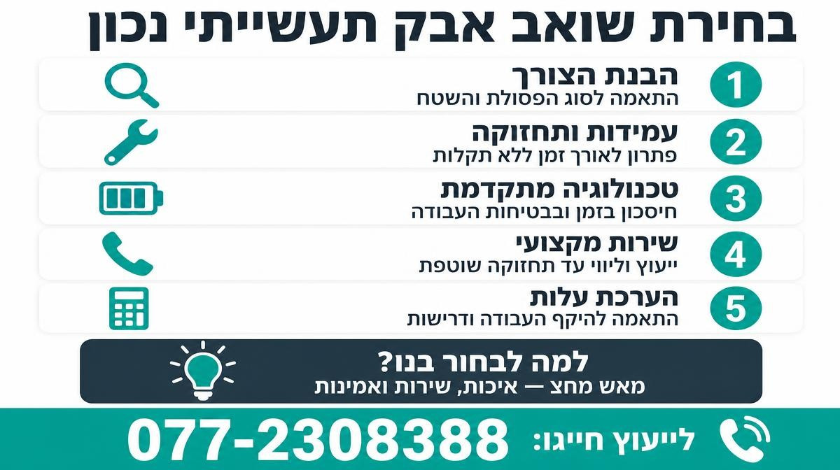 איך לבחור שואב אבק תעשייתי למפעל או מחסן?