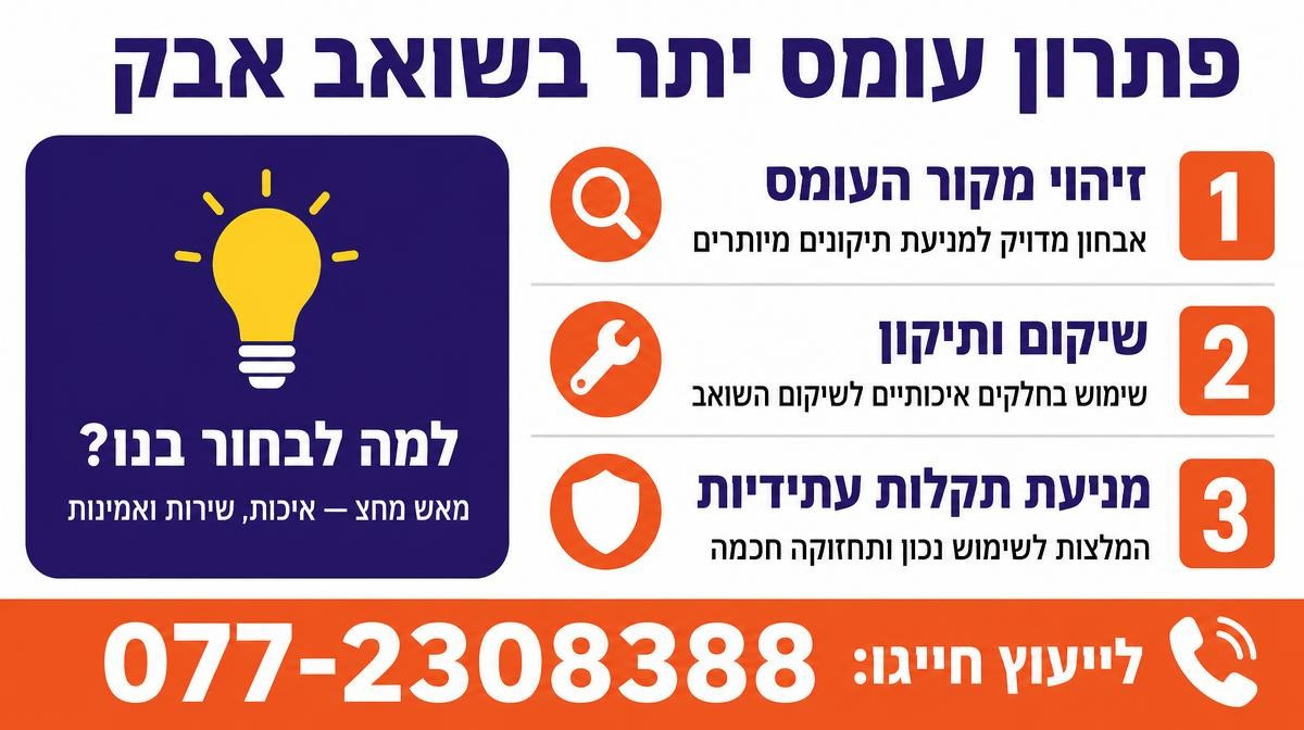 מה עושים כשאובר-לואד (עומס יתר) מכבה את שואב האבק?