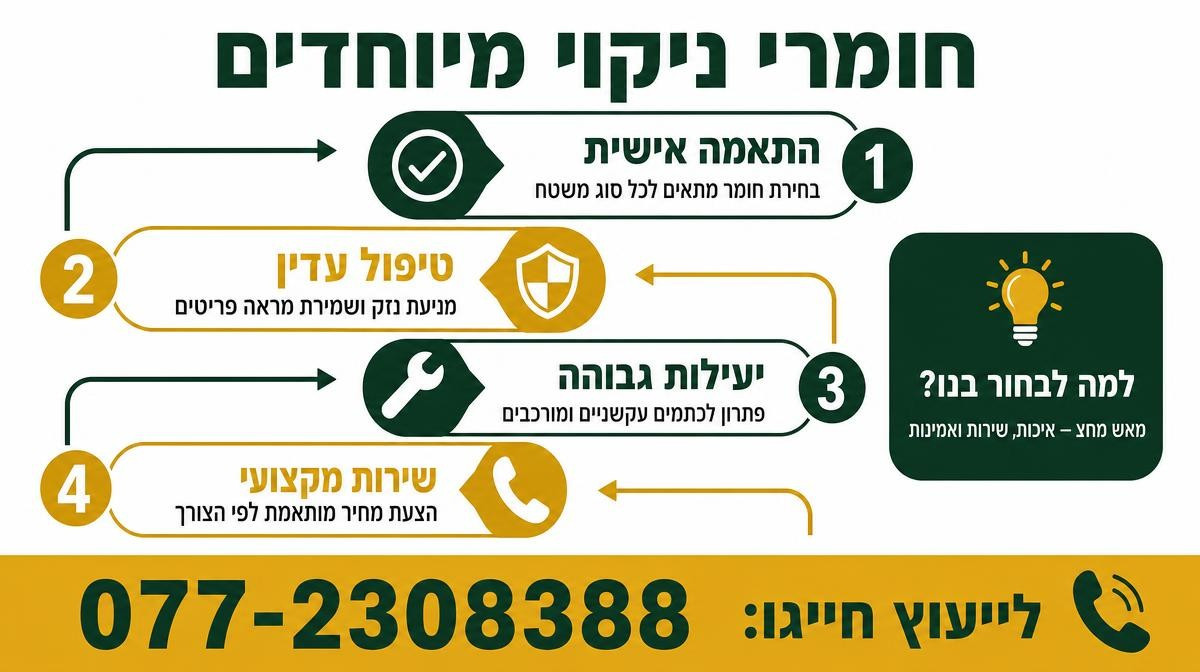 חומרי ניקוי מיוחדים