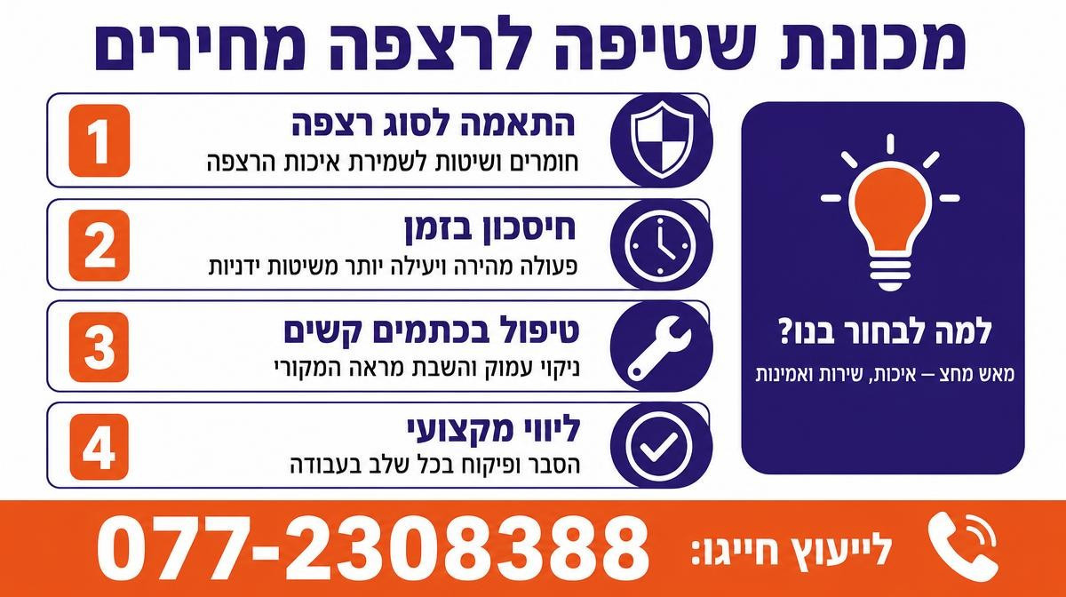 מכונת שטיפה לרצפה מחירים