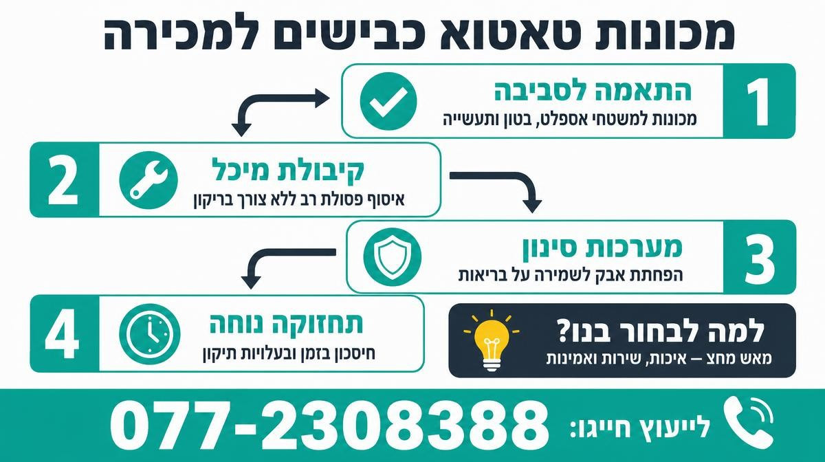 מכונות טאטוא כבישים למכירה