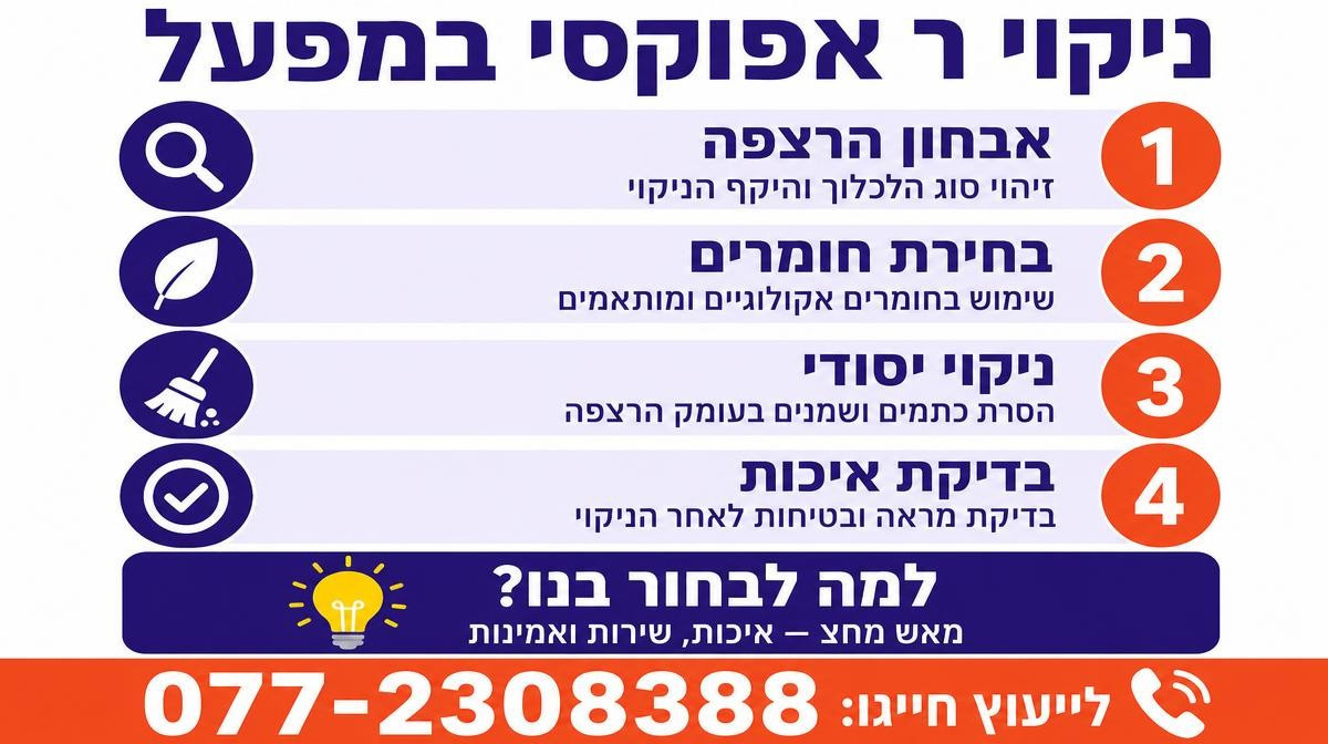 איך מנקים רצפת אפוקסי במפעל