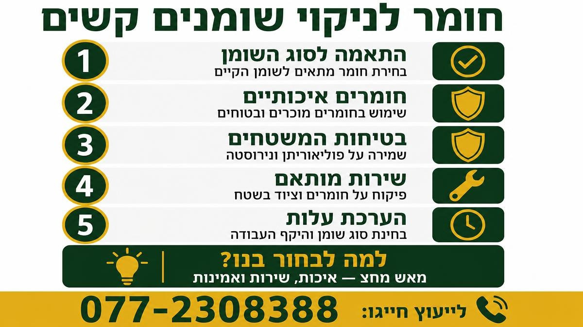 חומר לניקוי שומנים קשים