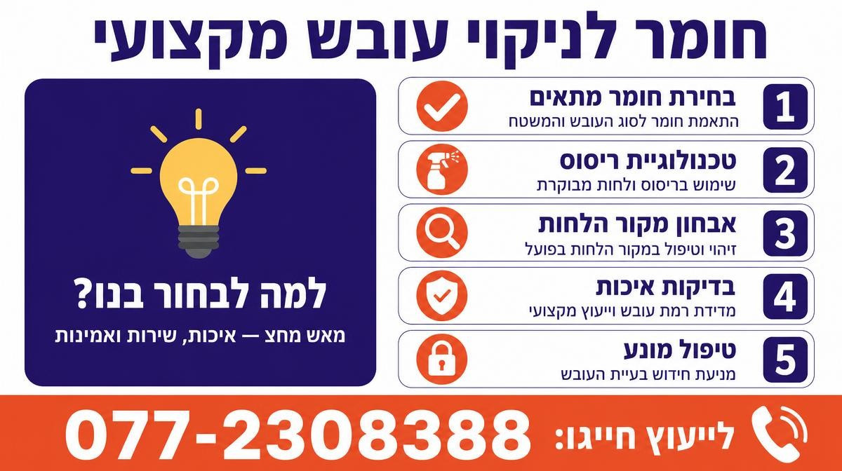 חומר לניקוי עובש