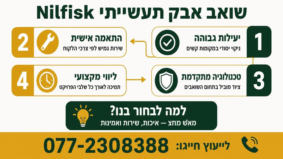 שואב אבק תעשייתי Nilfisk