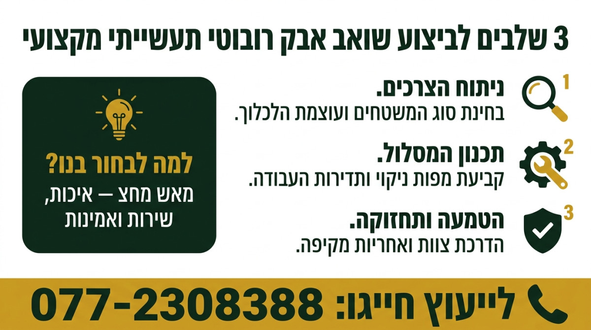 שואב אבק רובוטי תעשייתי