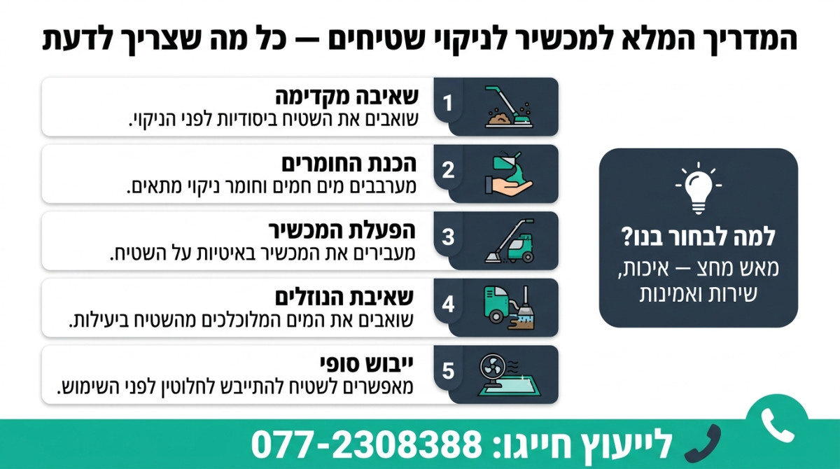 מכשיר לניקוי שטיחים