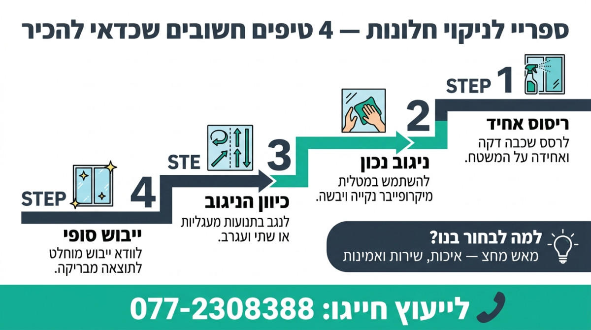 ספריי לניקוי חלונות